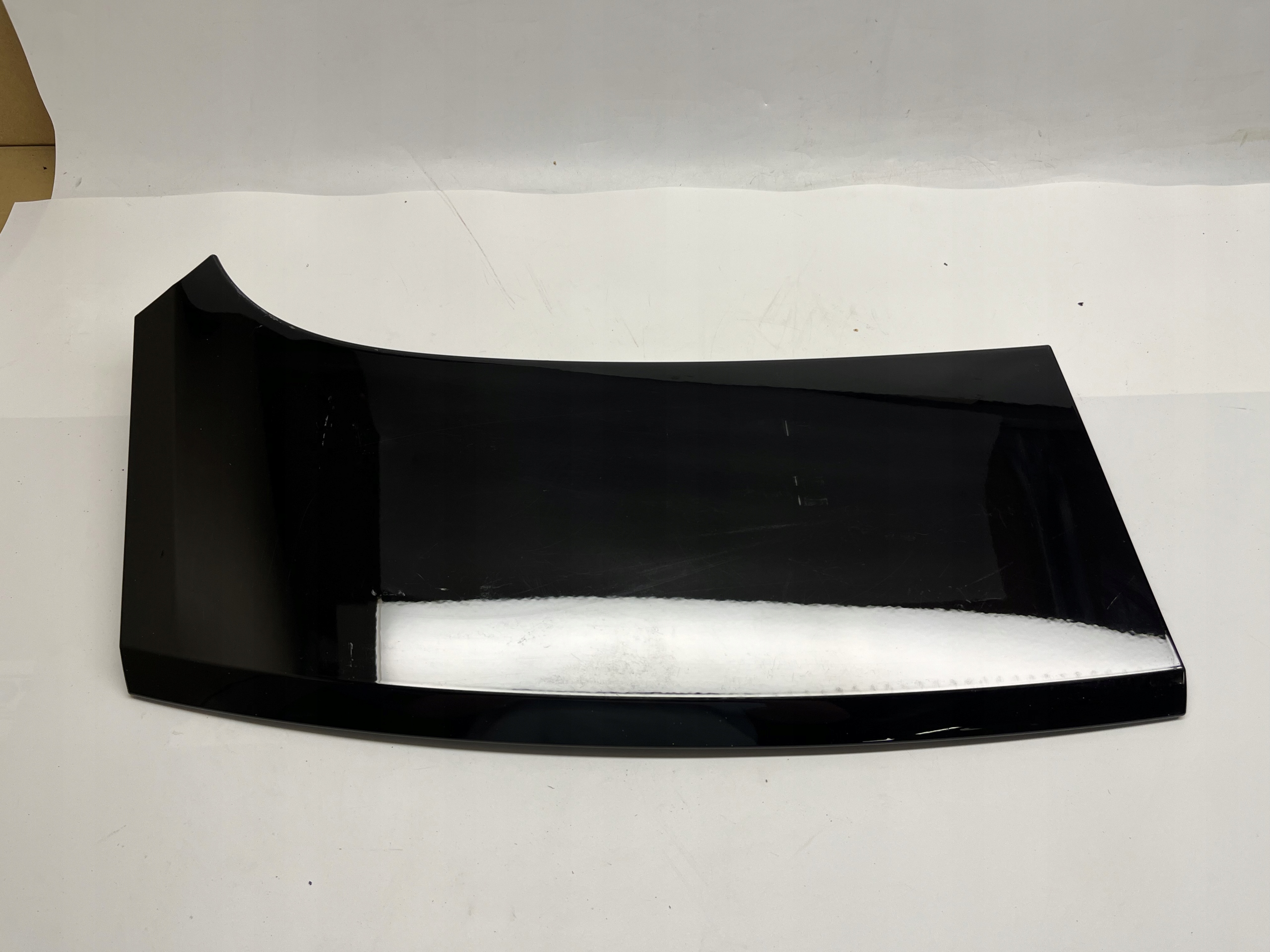 Porsche Panamera II Tylny Spoiler Lotka Lewa Strona Czarny 971827847