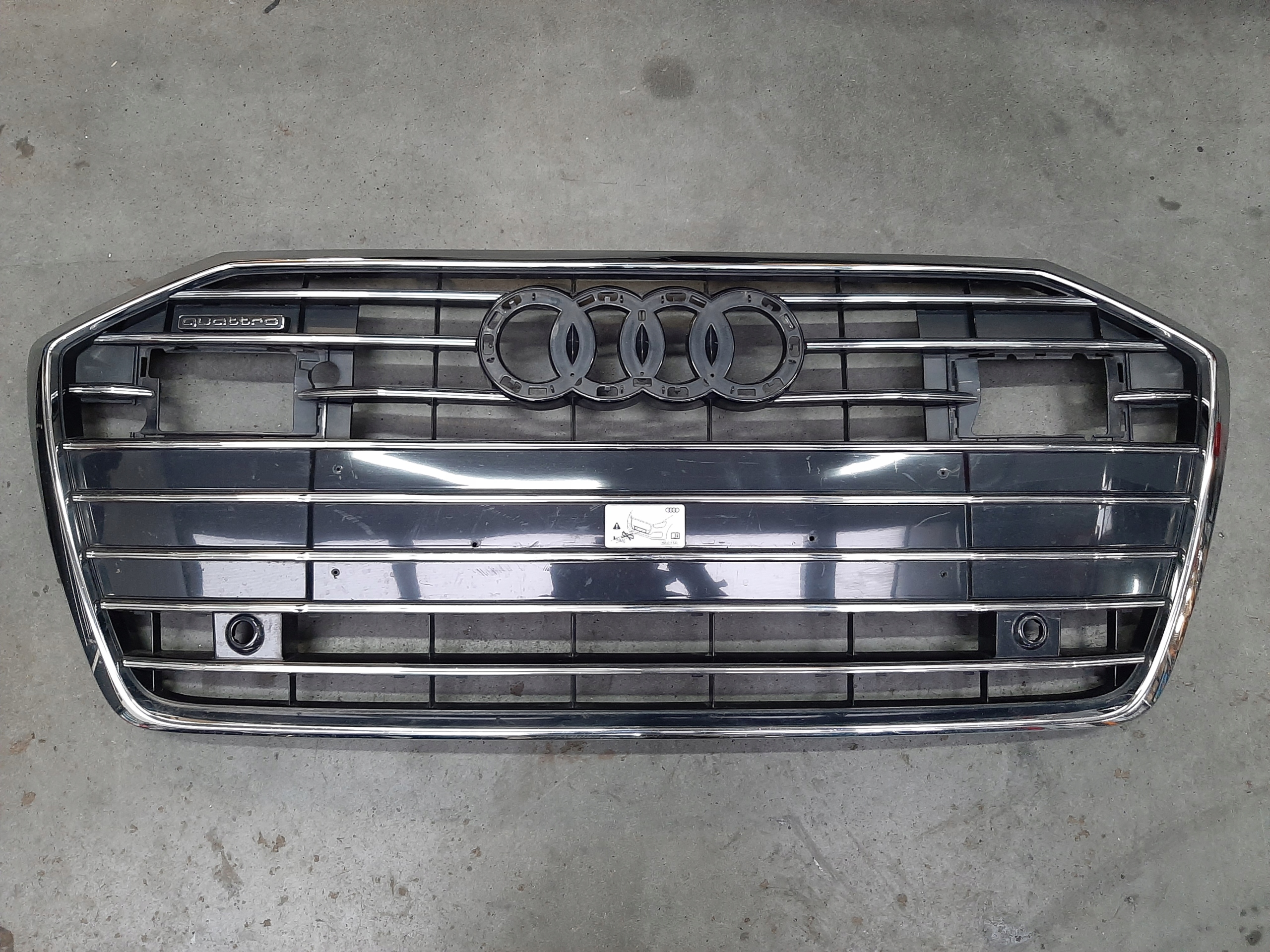 AUDI A6 C8 4K ACC ATRAPA CHŁODNICY GRILL 4K0853651C 2018-