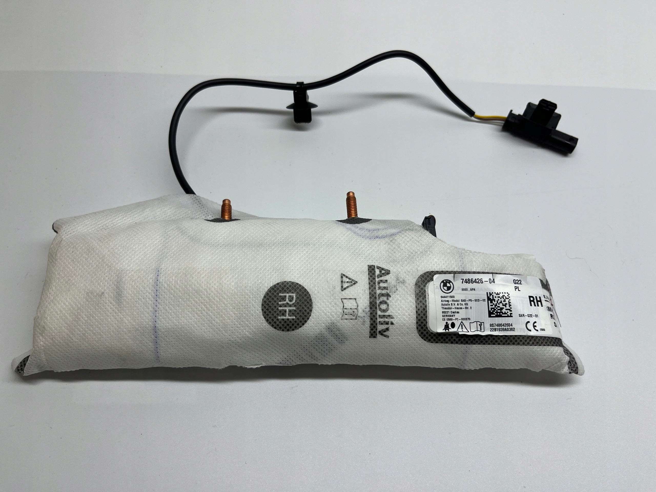 BMW Seria 4 G22 G23 G26 Airbag Poduszka Powietrzna Fotela Prawy 7486426