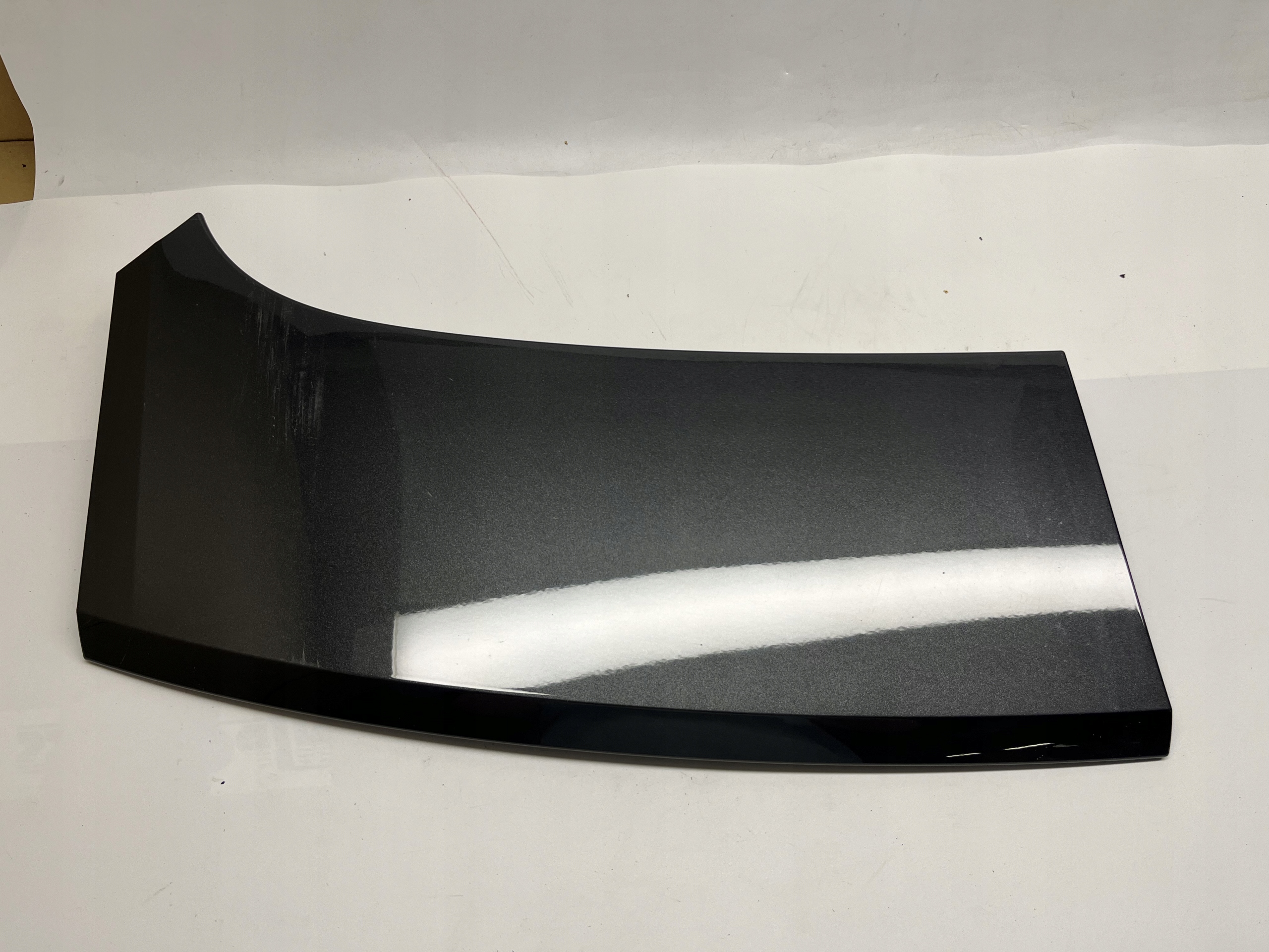 Porsche Panamera II Tylny Spoiler Lotka Lewa Strona Szara 971827847