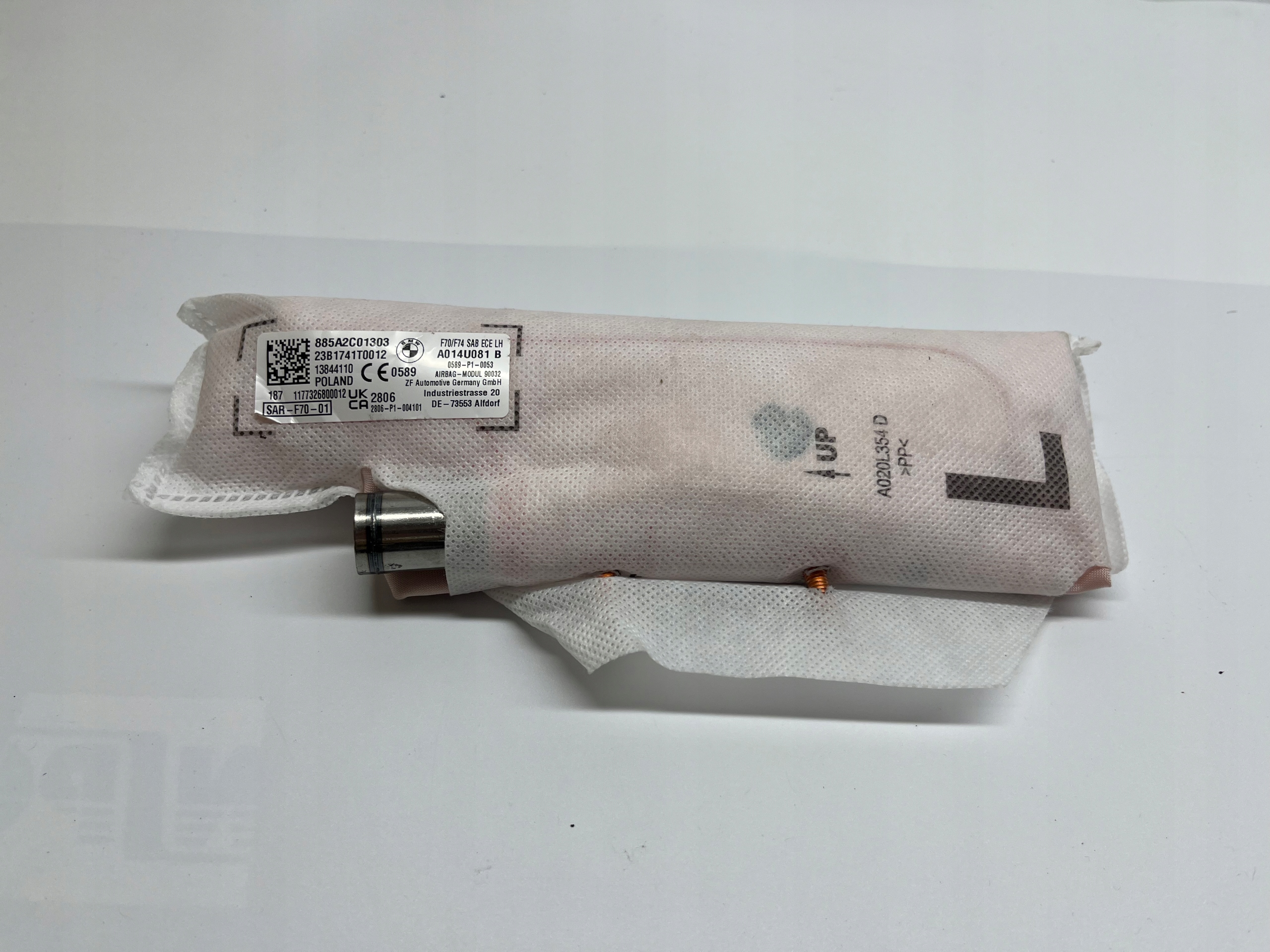 BMW Seria 1 2 F70 F74 Airbag Poduszka Powietrzna Fotela Lewy 885A2C01303