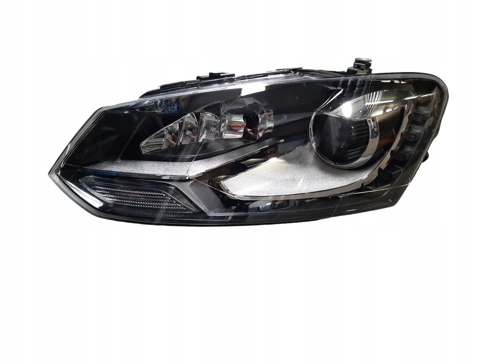 VW POLO 2008-2012 REFLEKTOR LAMPA PRZÓD LEWY 6R1941039D