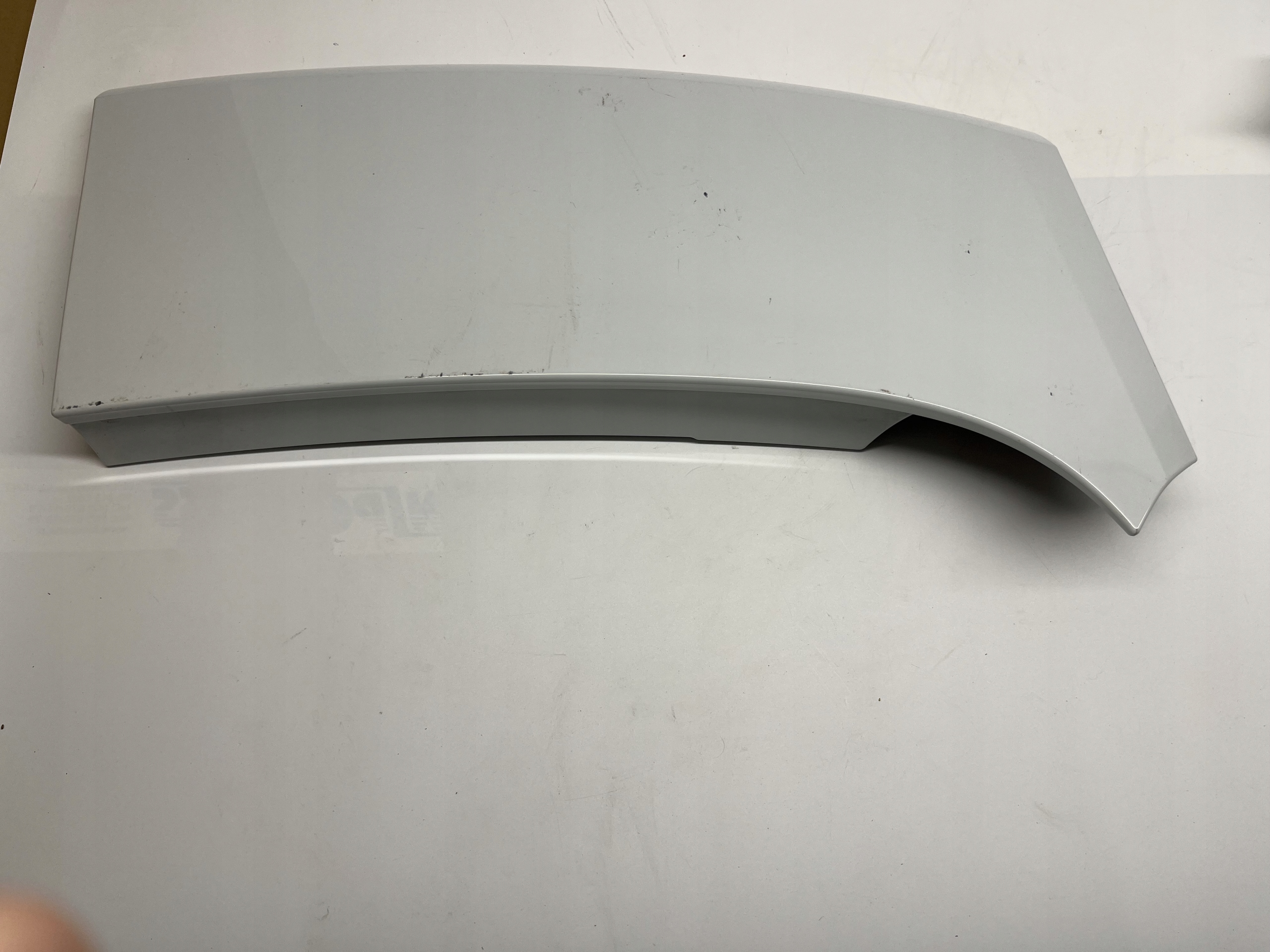 Porsche Panamera II Tylny Spoiler Lotka Lewa Strona Biały 971827847