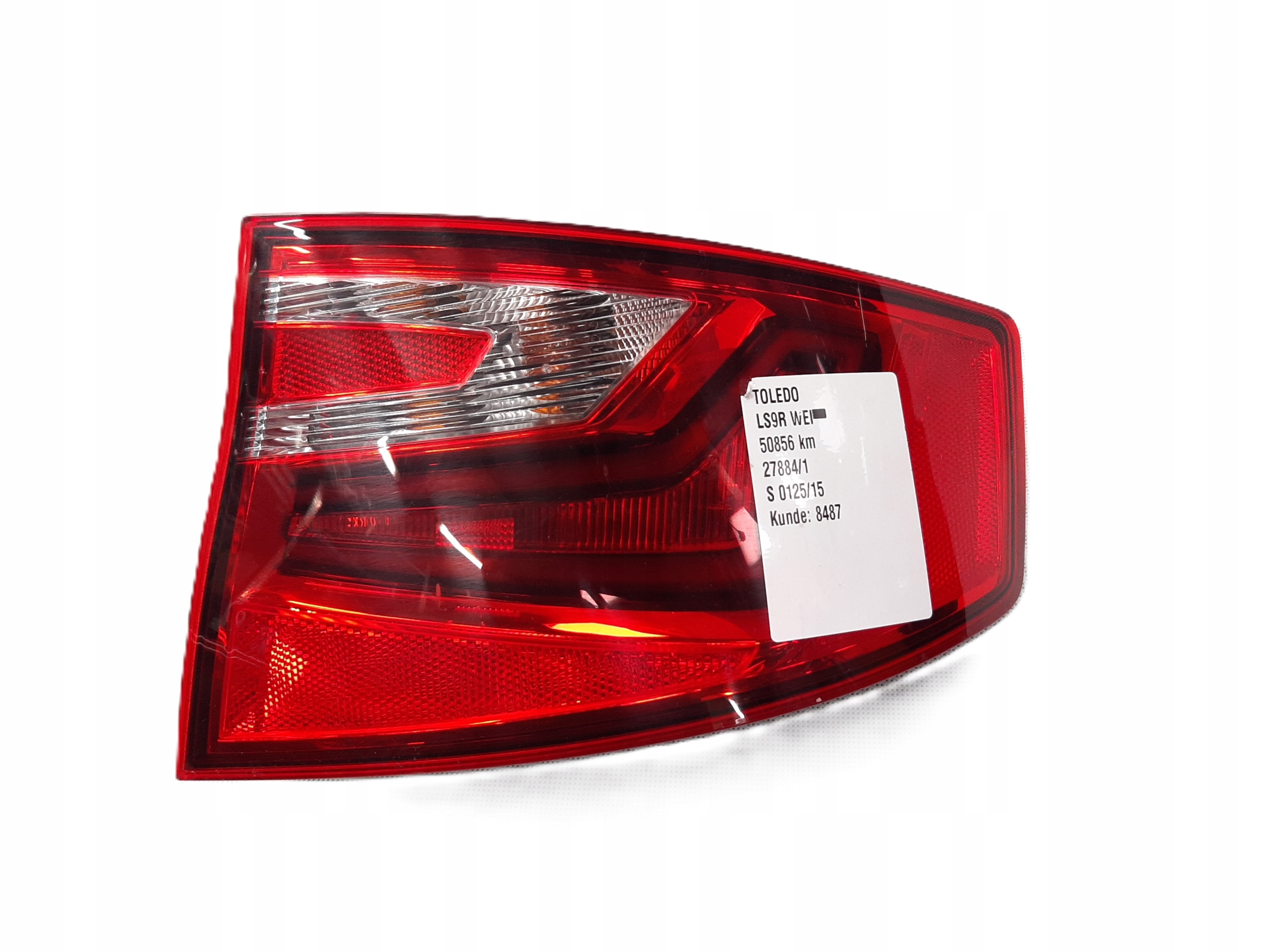 SEAT TOLEDO IV 2012-19R LAMPA PRAWY TYŁ HELLA 6JH945096C