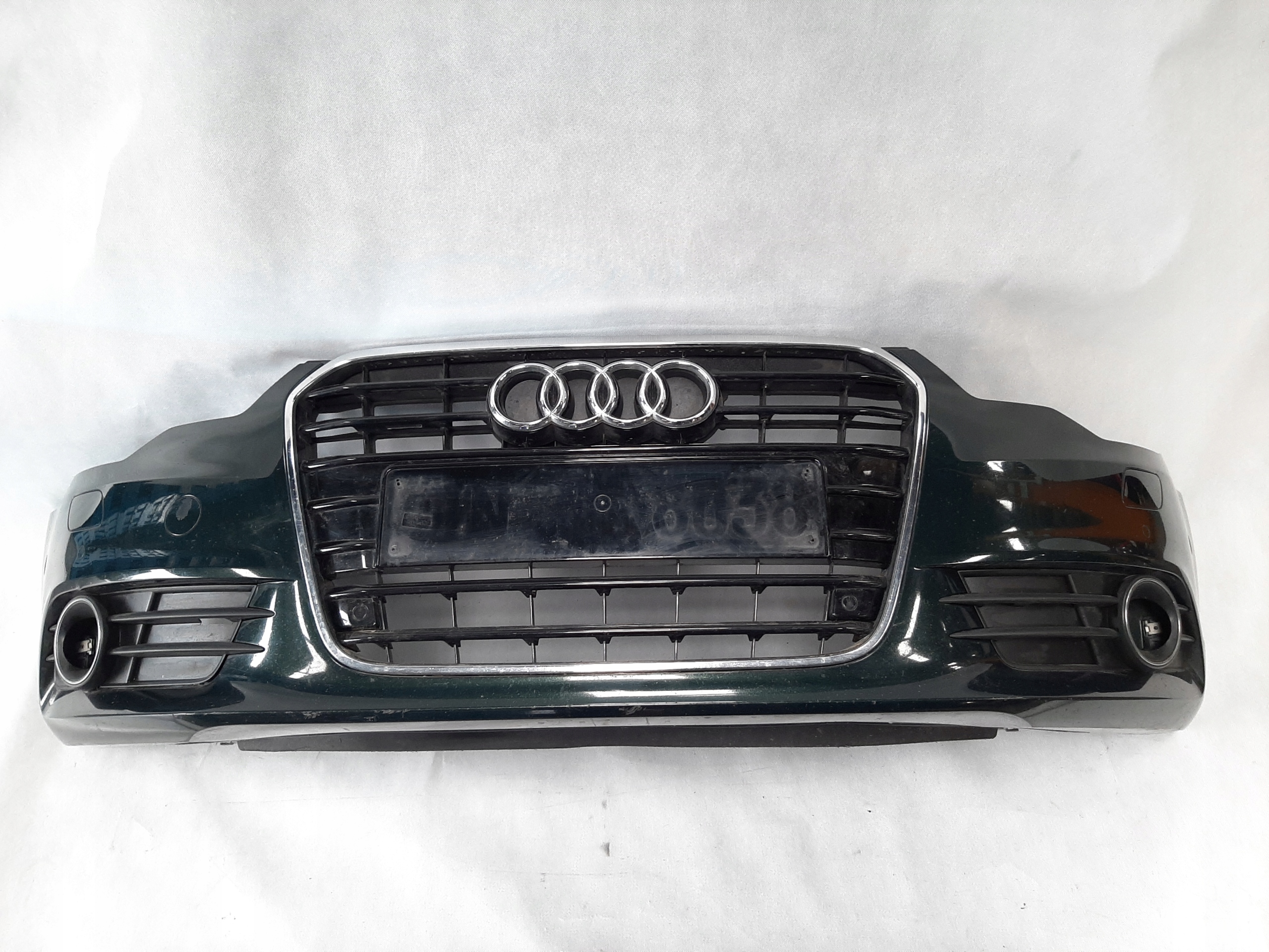 Audi A6 C7 S-Line Zderzak Przedni Zielony 6x PDC 4G0807437