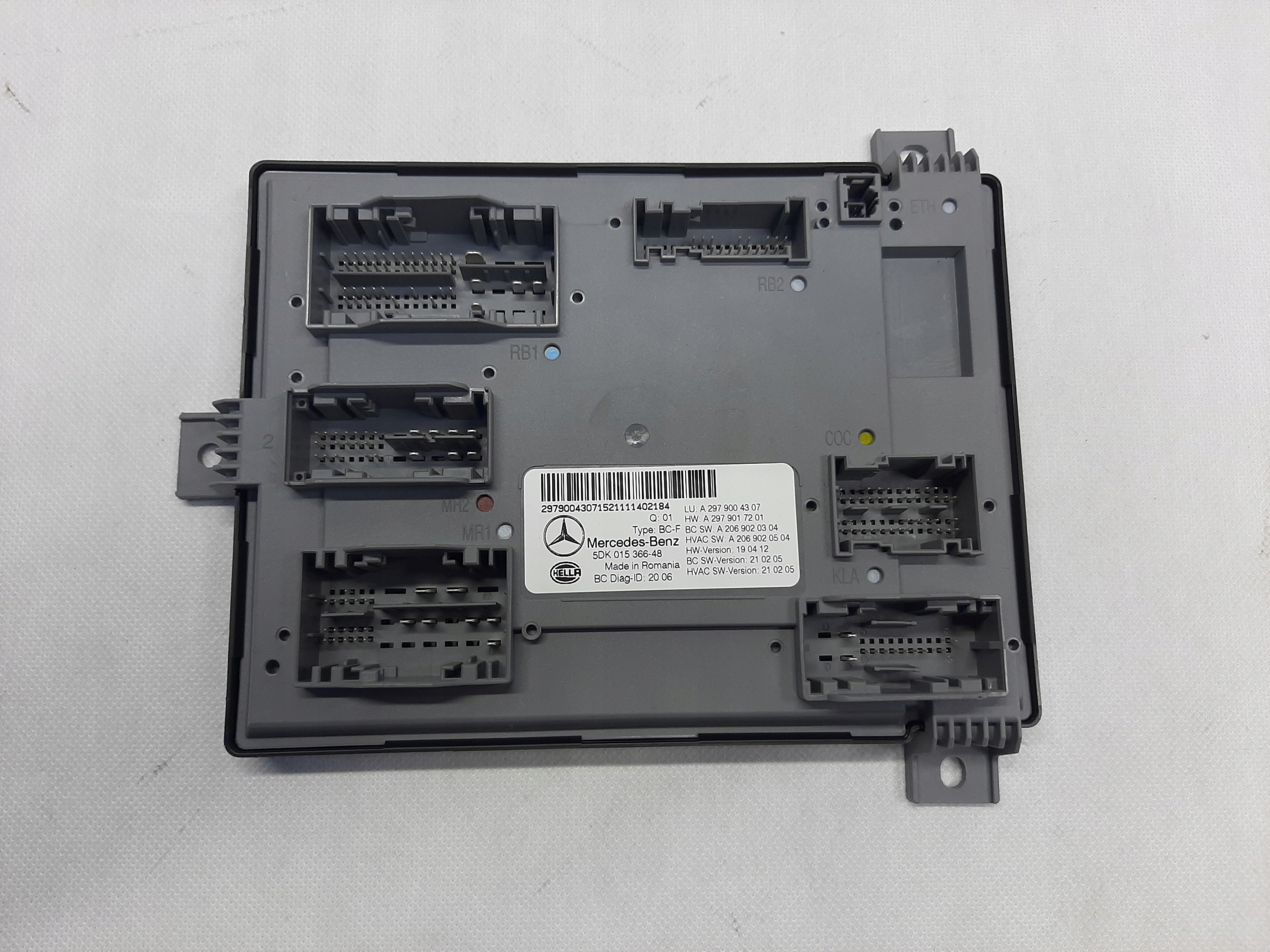 Mercedes-Benz EQS Sterownik Moduł BCM A2979004307