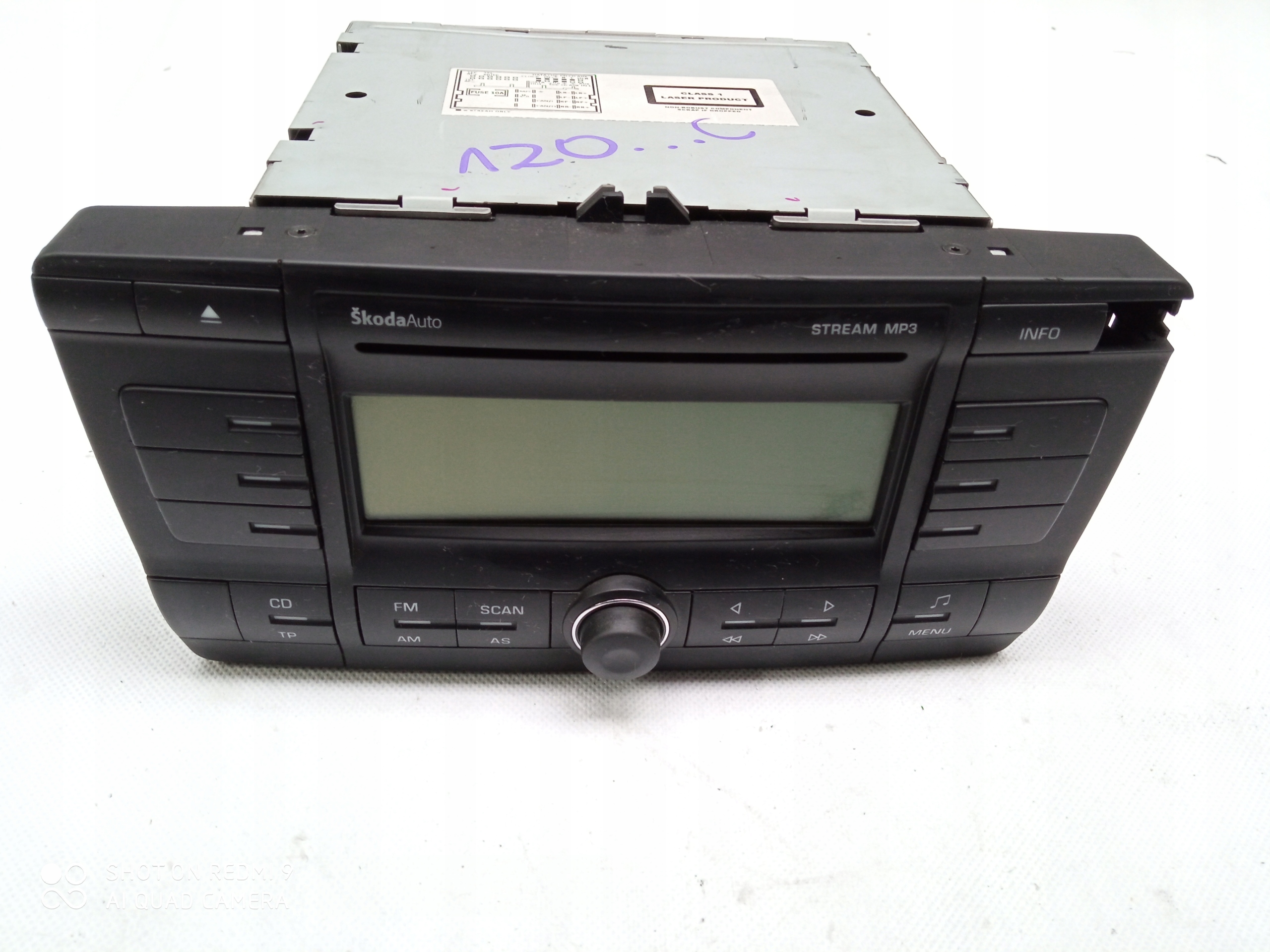 Skoda Octavia II Radio STREAM 1Z0035161C