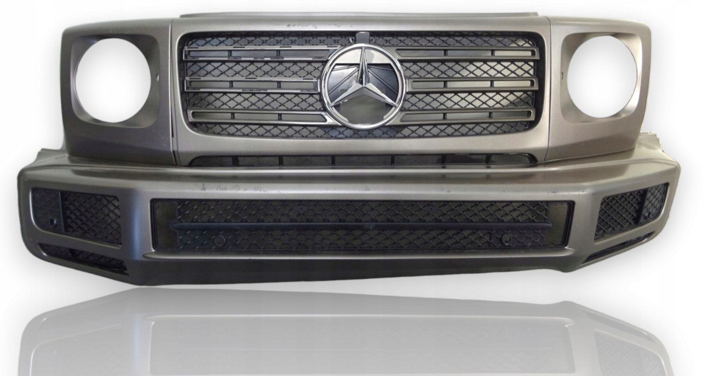 Mercedes G W463 Zderzak Desert Silver Metallic