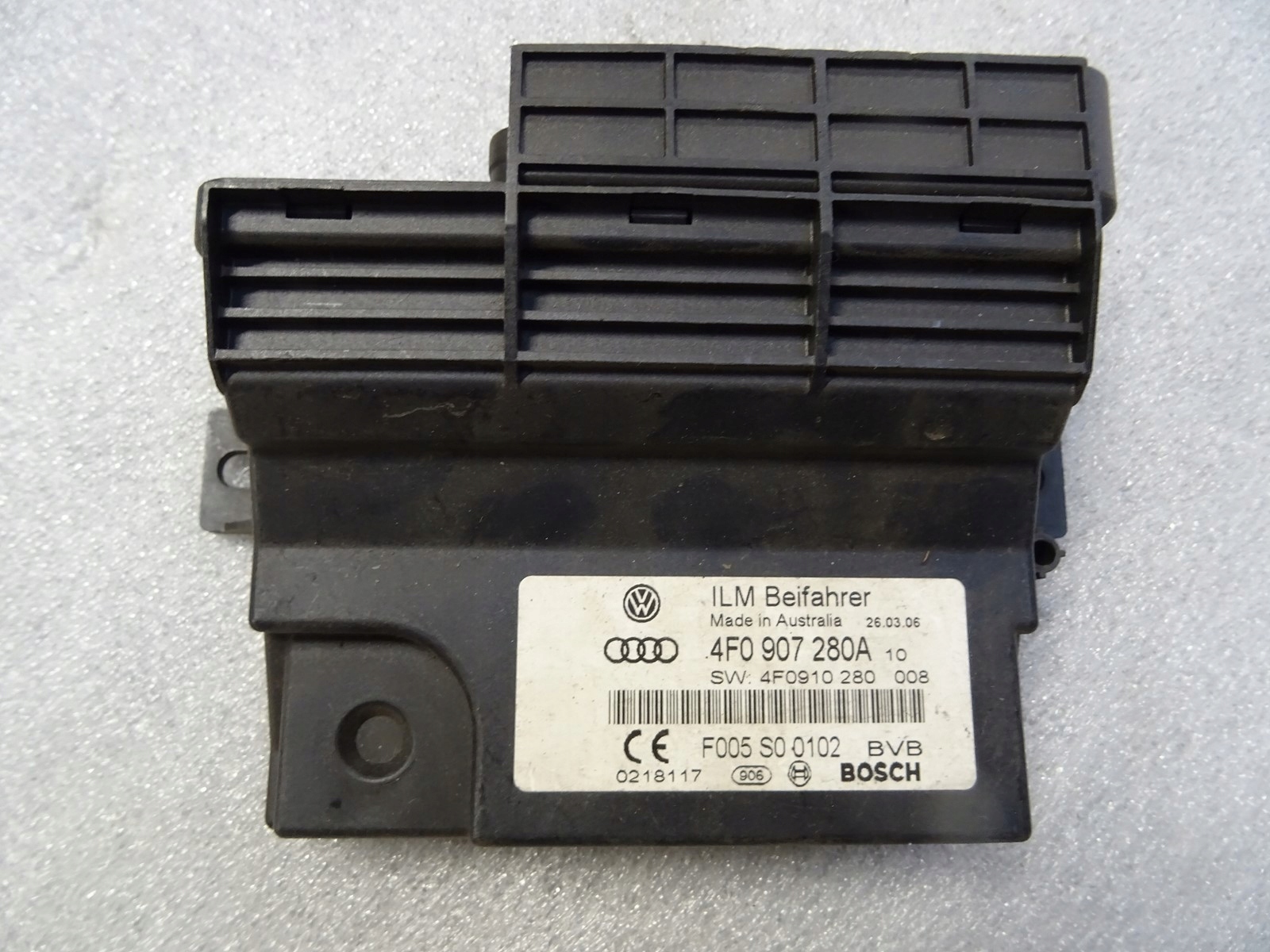 AUDI A6 C6 MODUŁ STEROWNIK MOCY ILM 4F0907280A