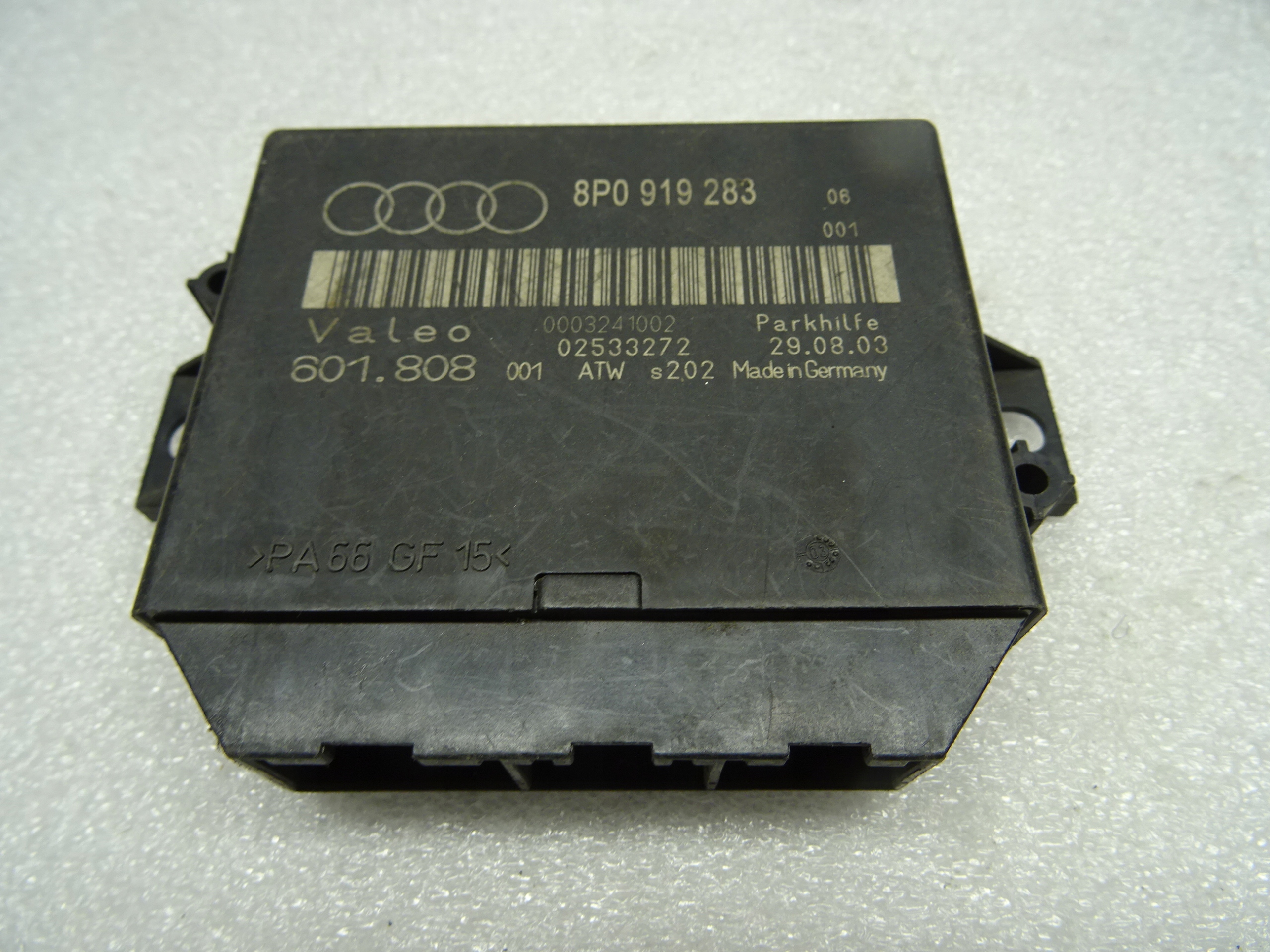 AUDI A3 8P MODUŁ STEROWNIK PDC 8P0919283