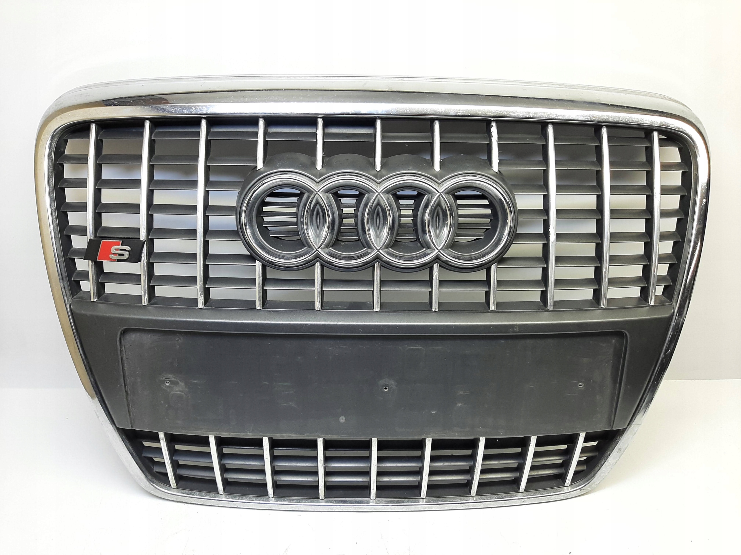 AUDI A6 C6 S-LINE GRILL ATRAPA BLACK CHROM 4F0853651AJ