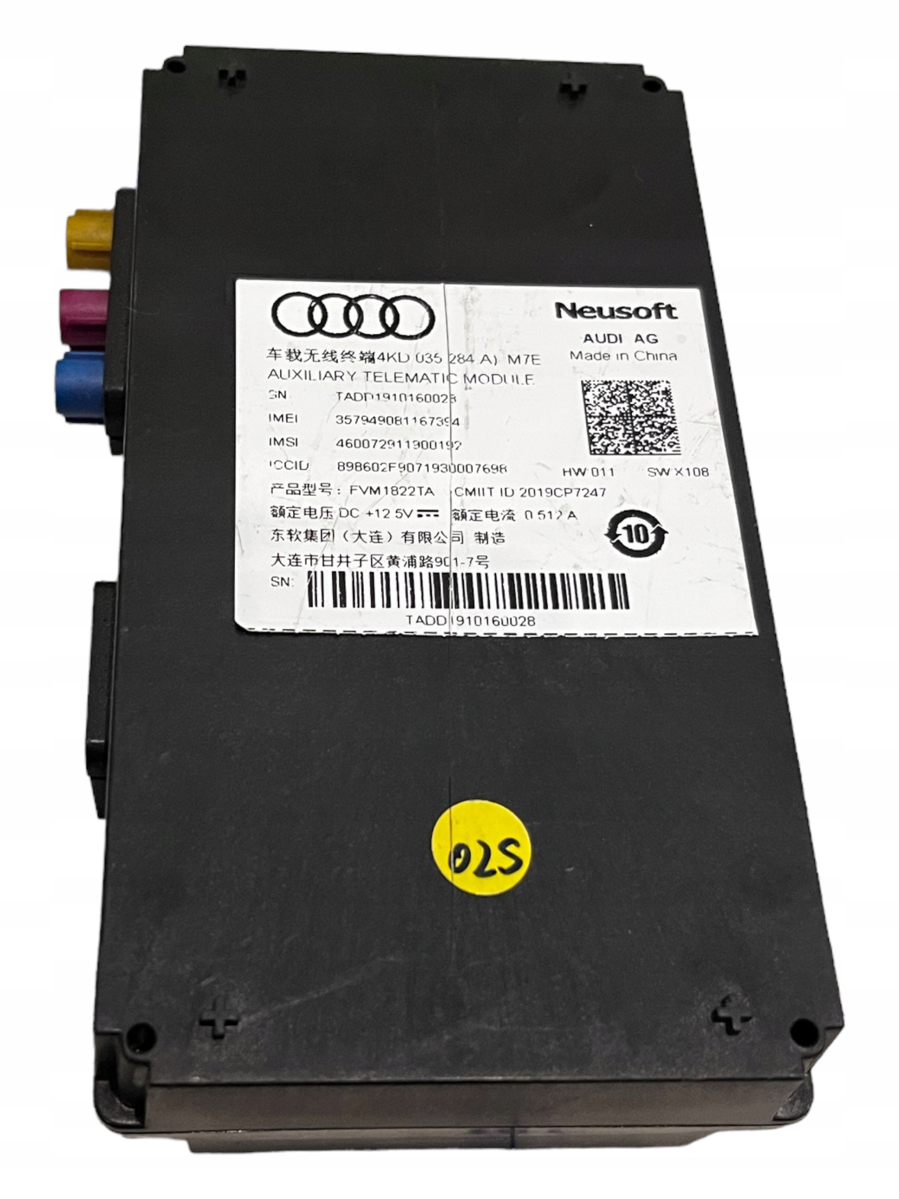 AUDI A6 A7 A8 STEROWNIK MONITORING RTM 4KD035284