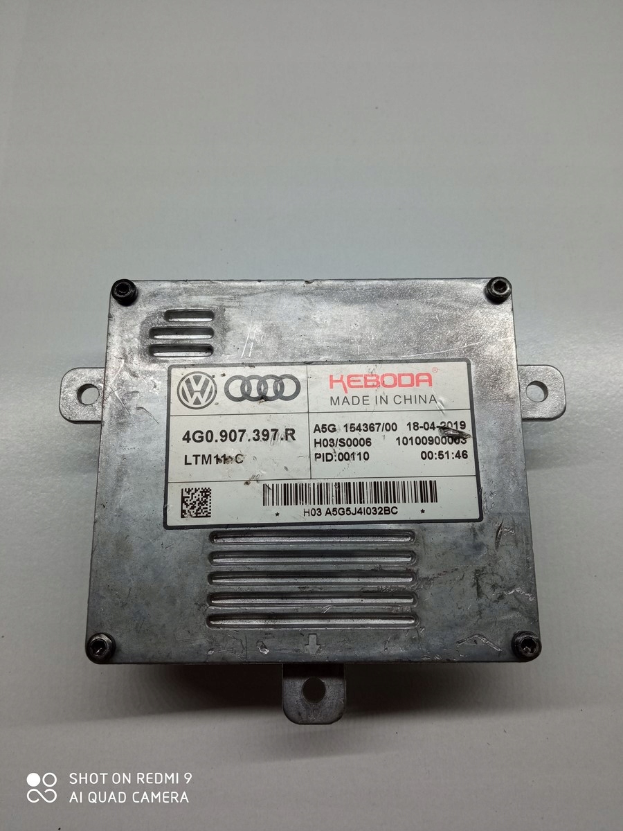 VW Audi Przetwornica Moduł 4G0907397R