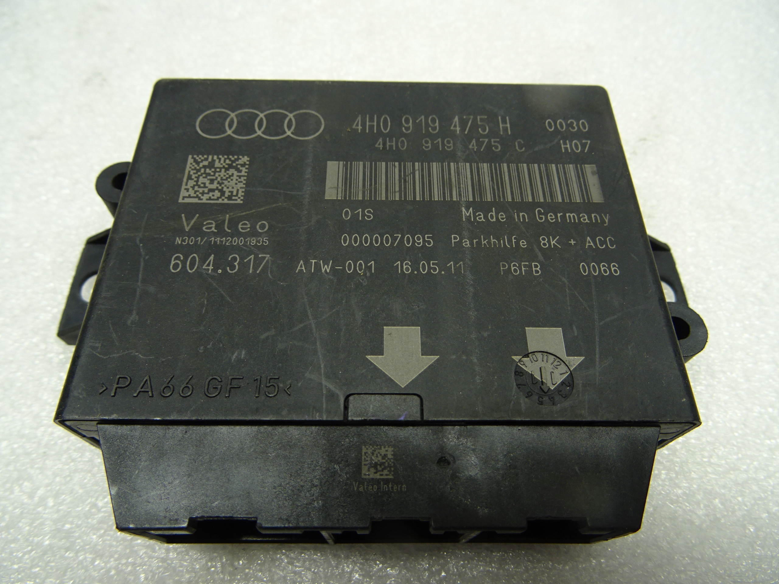 AUDI MODUŁ STEROWNIK PDC 4H0919475A