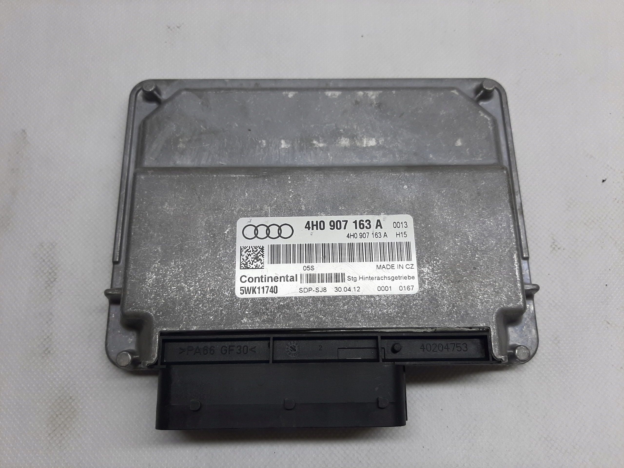 Audi A8 D4 Sterownik dyfer most 4H0907163A